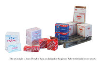 Cardboard Boxes - water and soda drinks - Image 1
