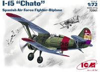 Polikarpov I-15 Chato Spanish Republican Air Force fighter-biplane