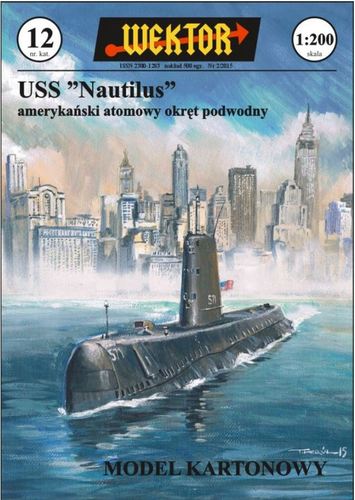 USS "Nautilius" amerykaski atomowy okrt podwodny - Image 1