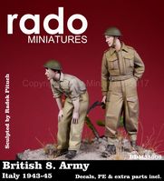 British 8. Army Italy 1943-45 Decals, PE & extra parts included - Image 1