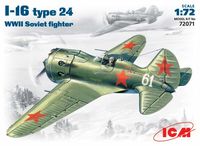 I-16 type24  WWII Soviet fighter