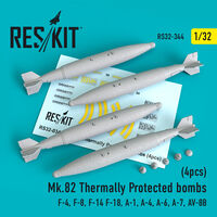 Mk.82 thermally protected bombs (4 pcs)(F-4, F-8, F-14 F-18, A-1, A-4, A-6, A-7, AV-8B)