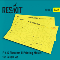 F-4 G Phantom II Painting Masks for Revell  kit